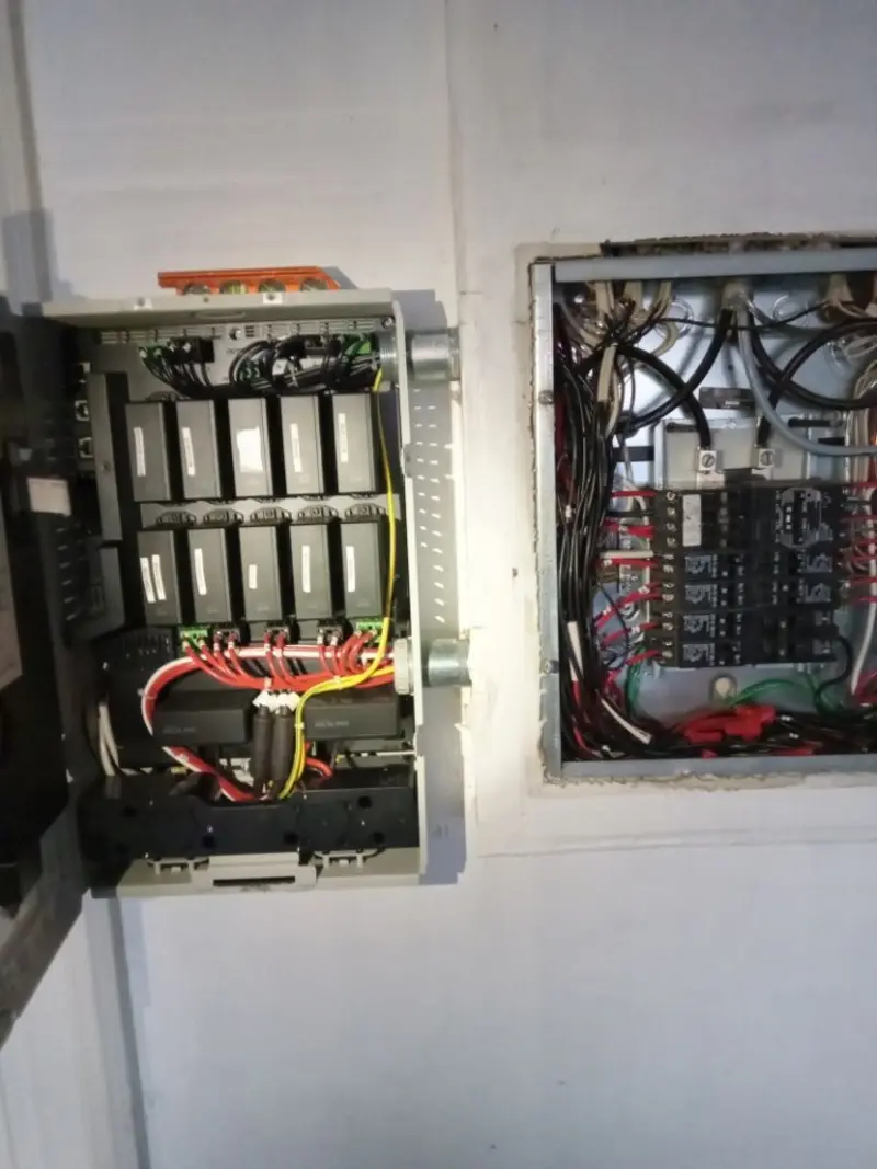 Electrical panel upgrade completed for Carbon Monoxide Detector Installation in Henderson